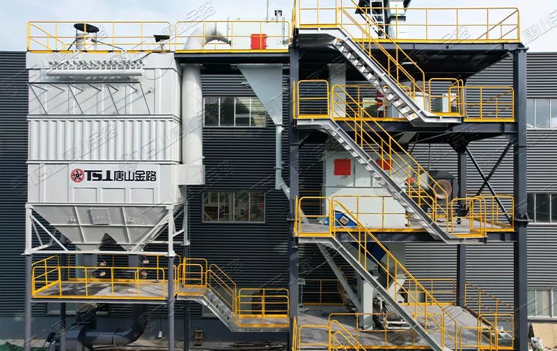 浙江干法制砂樓項目安裝飛快，馬上完工！