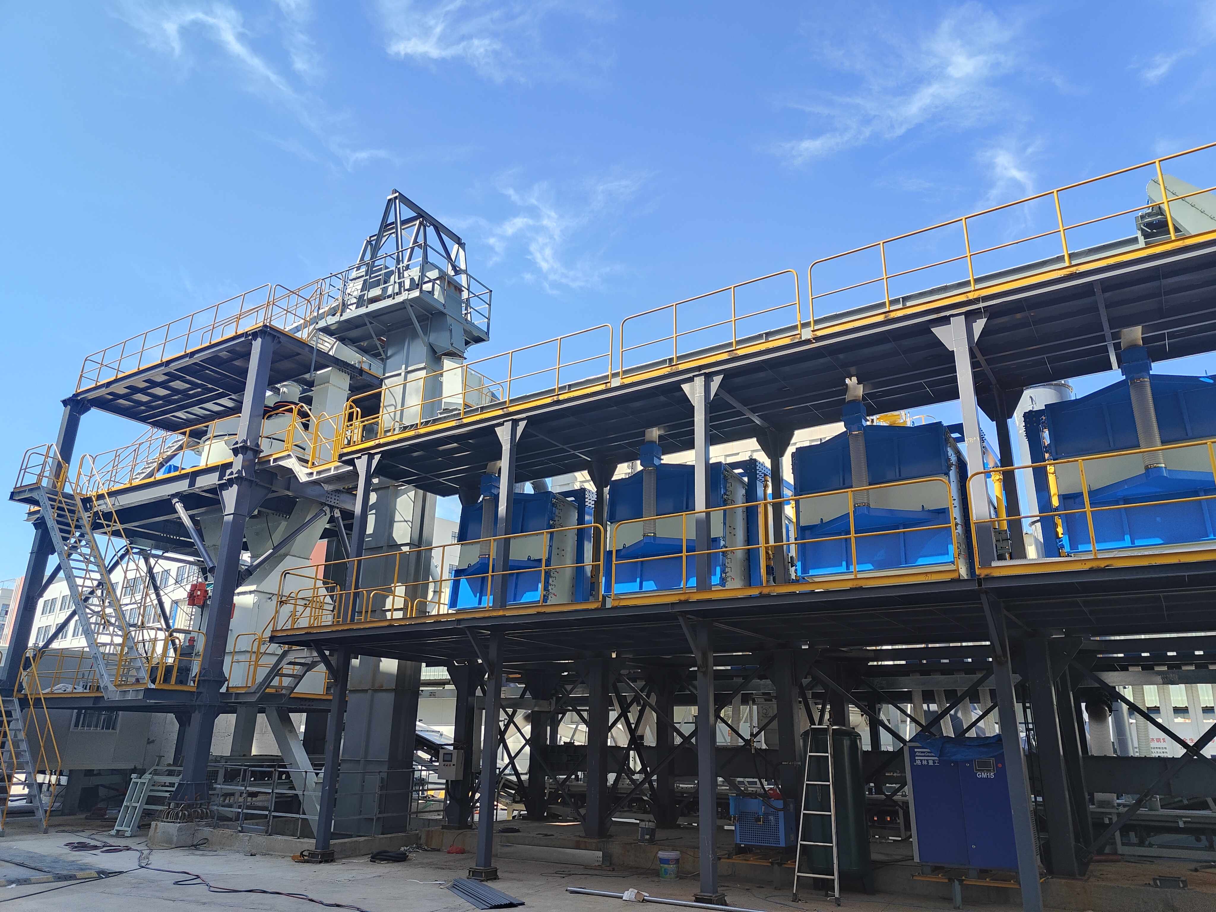 干法制砂樓：讓鋼渣變廢為寶，生產(chǎn)多元機(jī)制砂